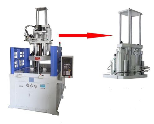 Macchina di stampaggio a iniezione rotativa automatica BMC 85T Verticale