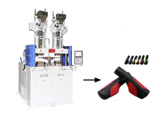 Torretta centrale due colori macchina di stampaggio a iniezione di plastica maniglia JTT-1100