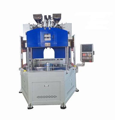 Macchina di stampaggio a iniezione verticale a due colori automatica 120T ISO approvata