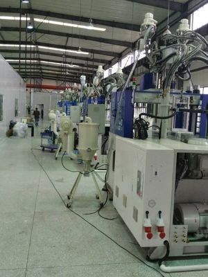 30 mm di diametro di vite Multi Color Verticale Plastic Injection Molding Machine JTT-550 2V-3R