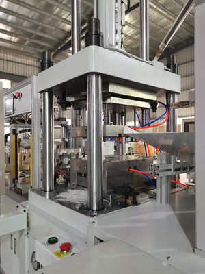 176 Cm3 Teorico Volume di colpo Dental Floss Verticale Plastic Injection Moulding Machine 55T 12kW