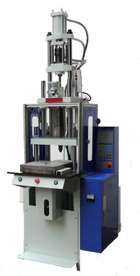 Alto livello di sicurezza Piccola macchina per stampaggio a iniezione verticale a singolo scivolo 30T