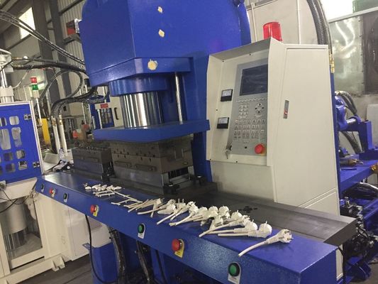 Macchina idraulica a doppio scivolo per stampaggio a iniezione 85T 267 Cm3 Volume teorico del colpo