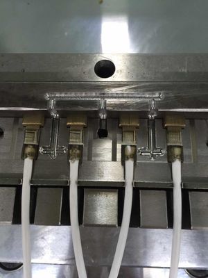 200 mm di distanza tra le barre di legame a bassa pressione macchina di stampaggio a iniezione di plastica JTT-100