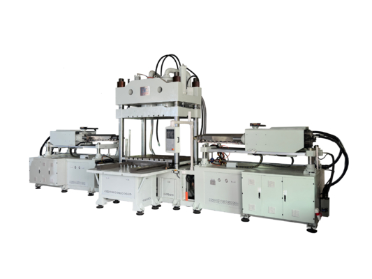 Macchina per stampaggio ad iniezione orizzontale con bloccaggio verticale a due colori 600T JTKR-6000D