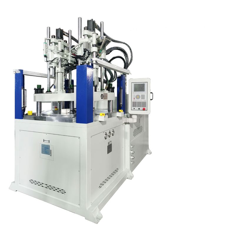 85T macchina per lo stampaggio a iniezione a doppio colore verticale JTT2V3R-850