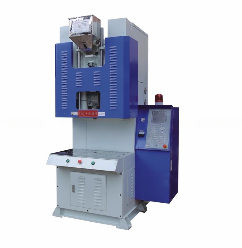 35T Vertical Clamping Horizontal Injection Molding Machine per la produzione di sigilli 95cm3 Volume di tiro