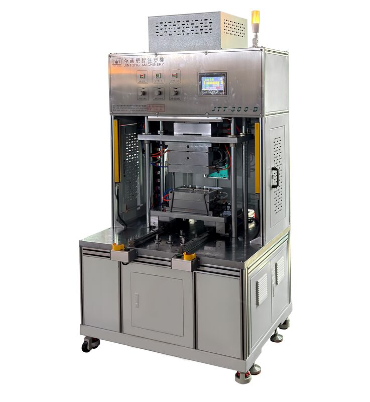 Macchina per stampaggio a iniezione di adesivo hot-melt idraulico verticale a bassa pressione con PLC e slitta singola per grandi pezzi