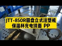 Macchina per lo stampaggio a iniezione di tavoli rotanti in plastica 85T